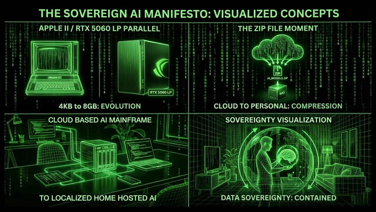 Why 8GB of VRAM is Exactly Enough to Own Your Future : The Sovereign AI Manifesto