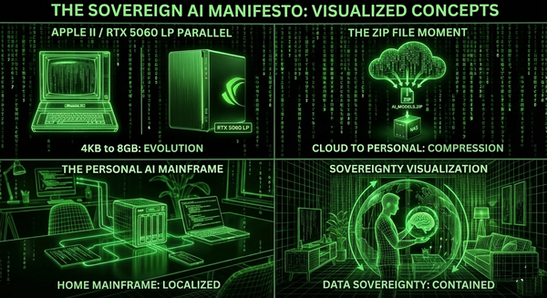 Why 8GB of VRAM is Exactly Enough to Own Your Future : The Sovereign AI Manifesto