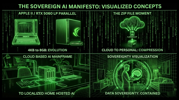Why 8GB of VRAM is Exactly Enough to Own Your Future : The Sovereign AI Manifesto